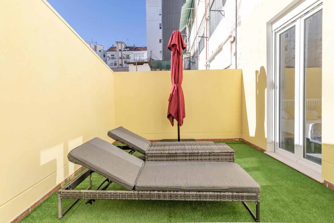Marvellous Apt With A Large Private Terrace Valencia Exterior foto